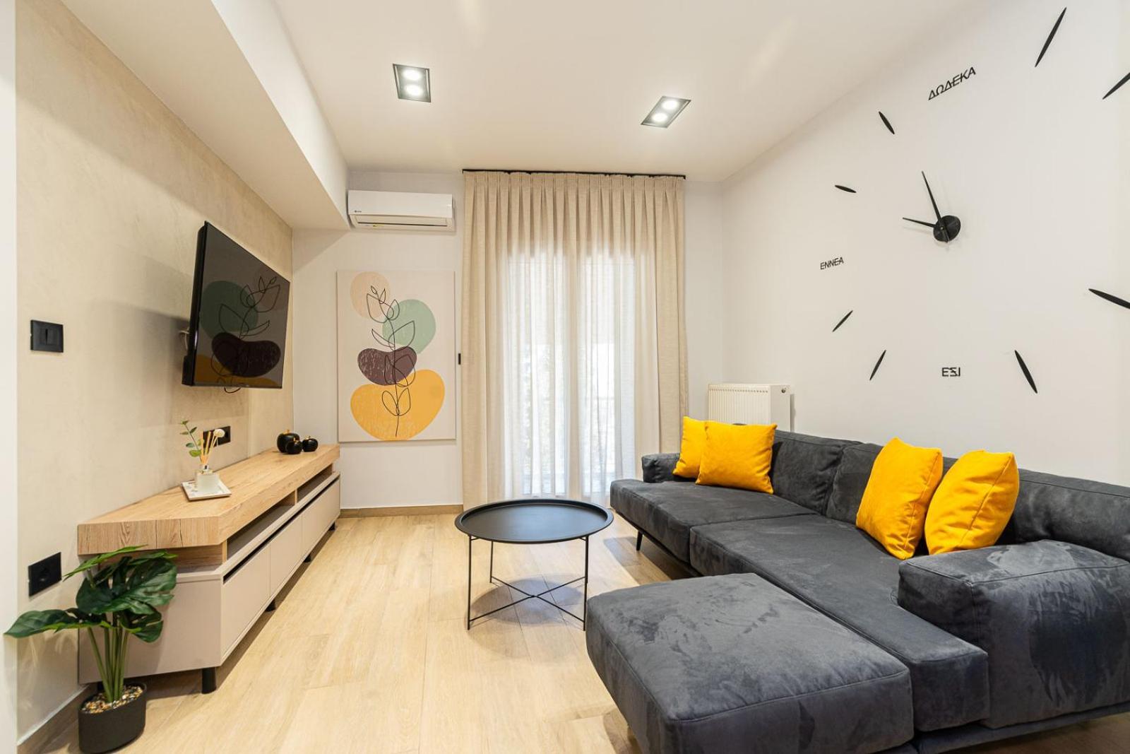 Modern 3 Bedroom Luxury Apartment Thessaloníki Exteriör bild