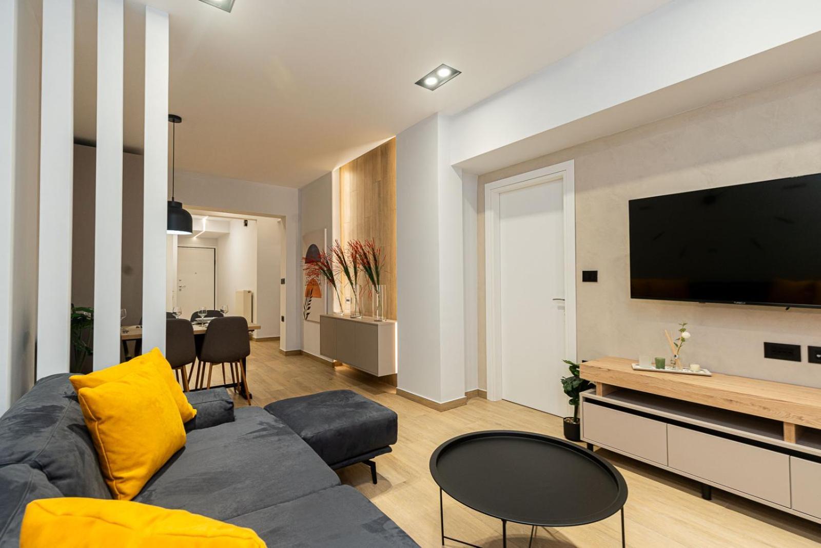 Modern 3 Bedroom Luxury Apartment Thessaloníki Exteriör bild