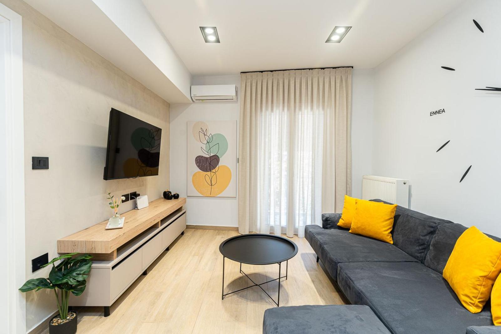 Modern 3 Bedroom Luxury Apartment Thessaloníki Exteriör bild